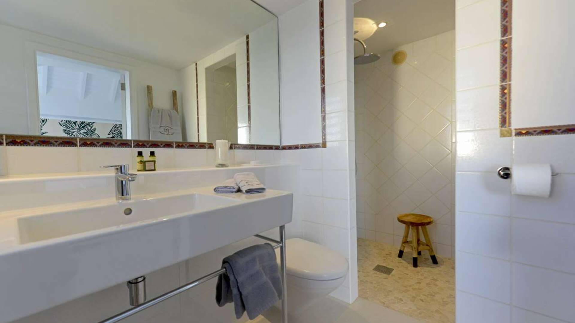 Bathroom at WV LAR, Petit Cul de Sac, St. Barthelemy