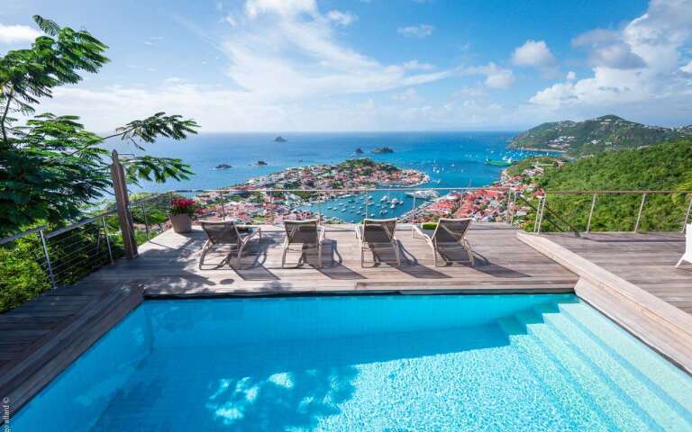 Villa Pool at WV MOU, Lurin, St. Barthelemy