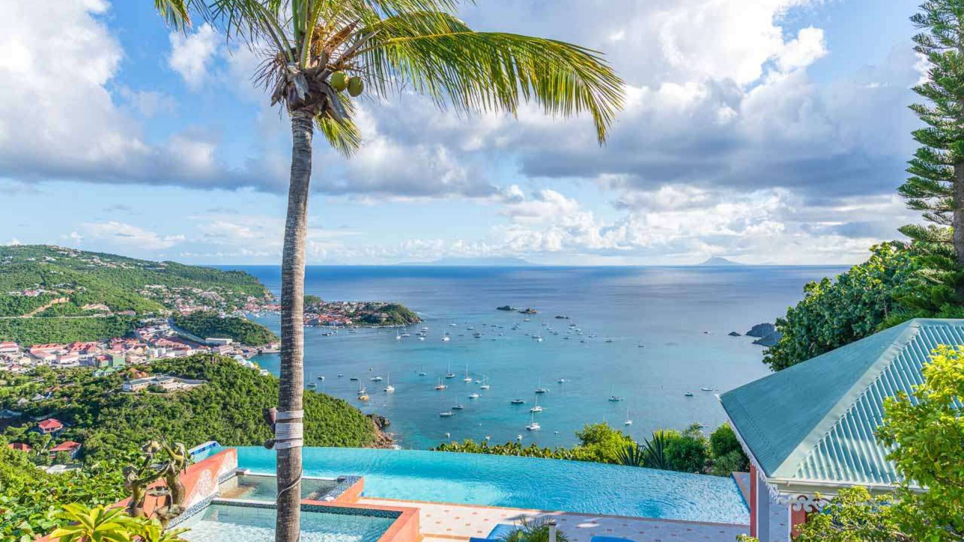 The view from WV MGO, Colombier, St. Barthelemy