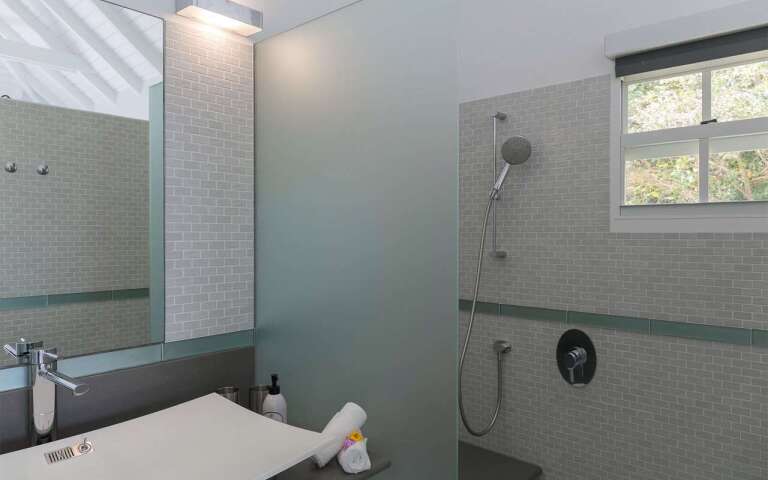Bathroom at WV RIV, Flamands, St. Barthelemy
