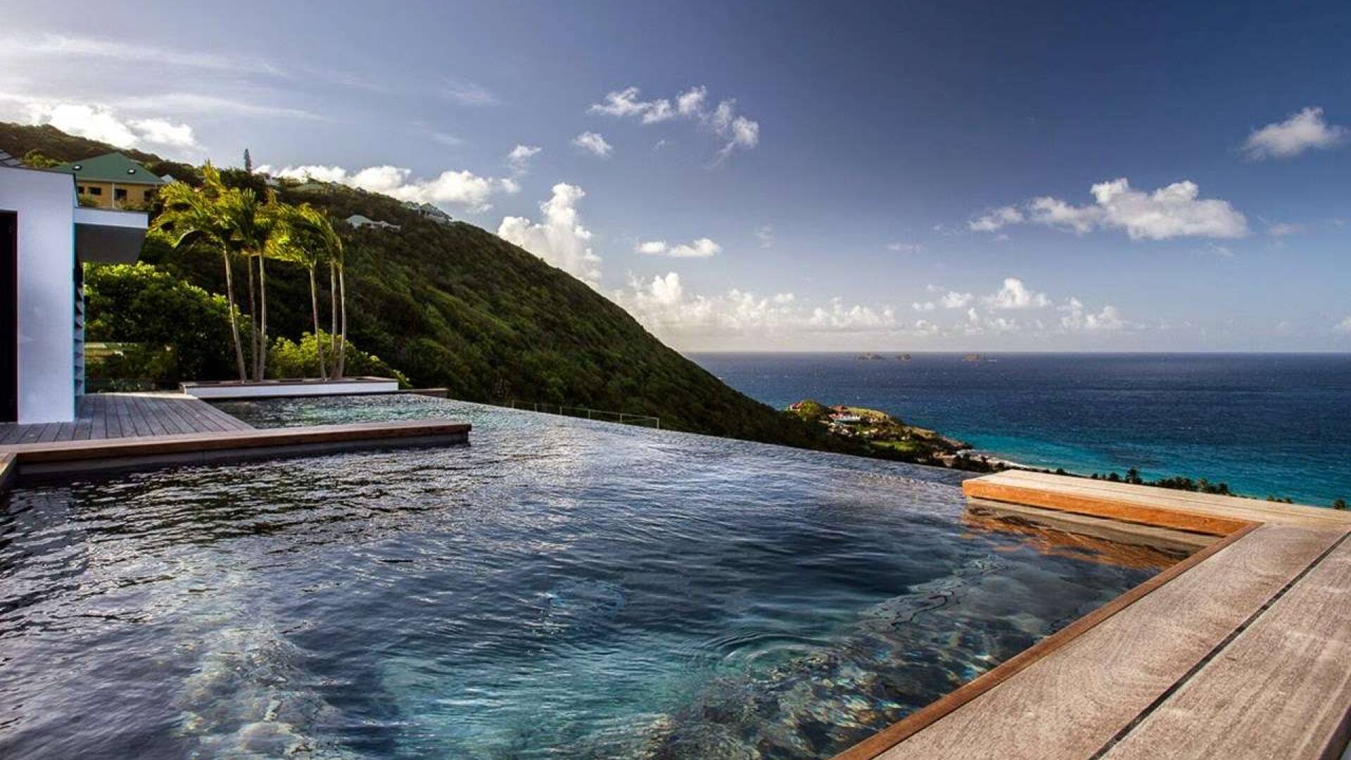 pool at WV WAY, Colombier, St. Barthelemy