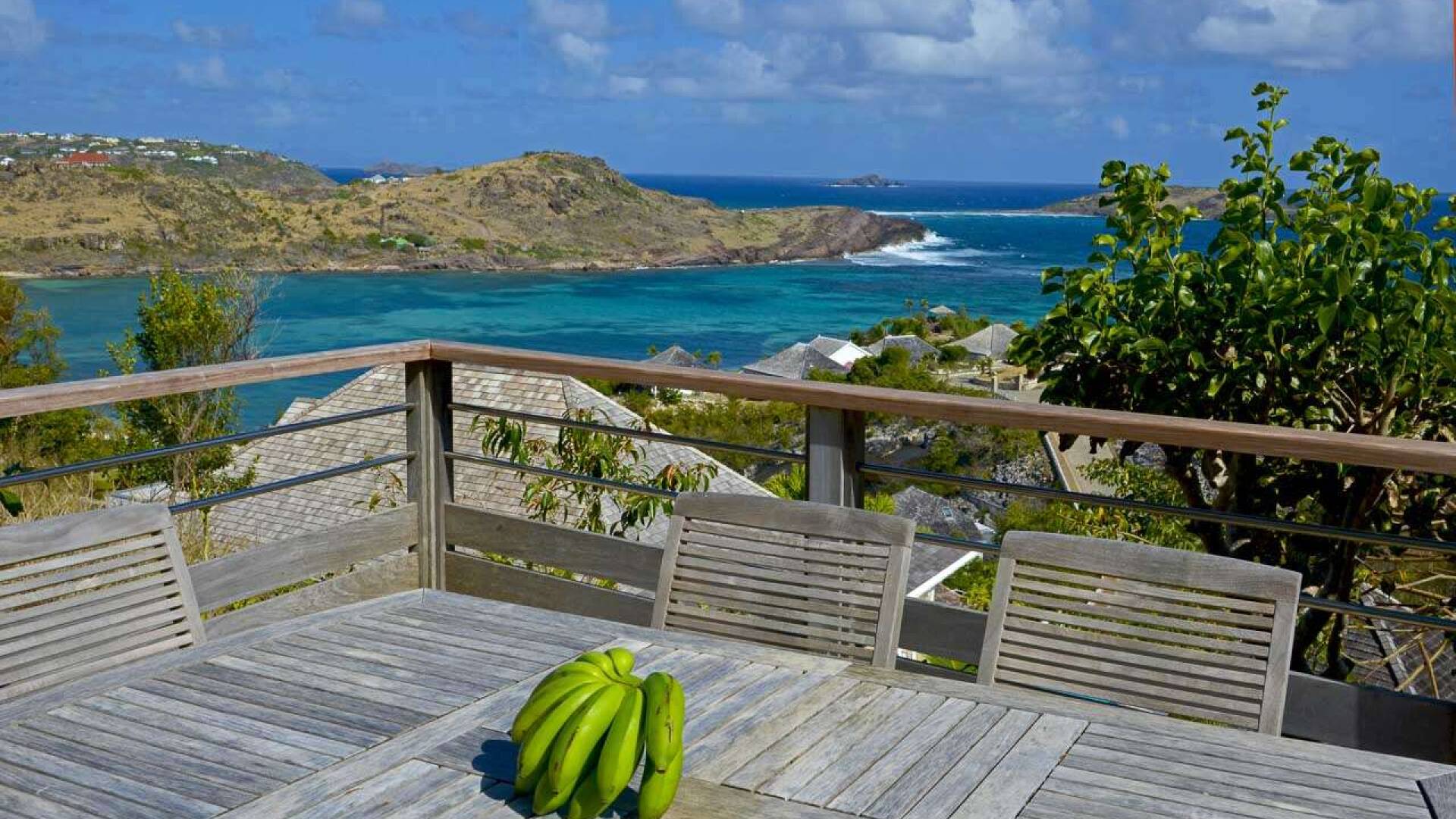 Deck at WV LAR, Petit Cul de Sac, St. Barthelemy
