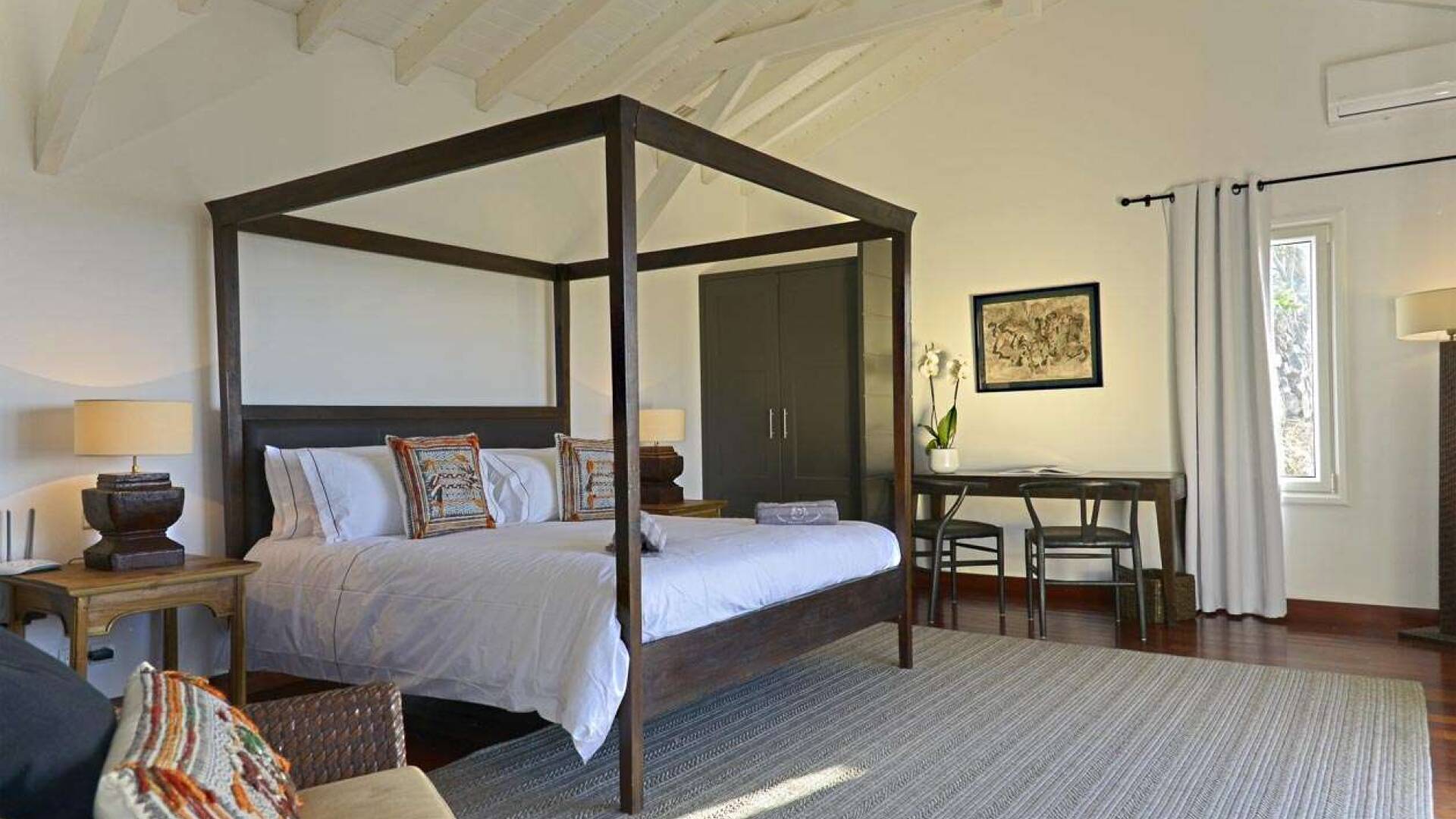 Bedroom at WV LAR, Petit Cul de Sac, St. Barthelemy