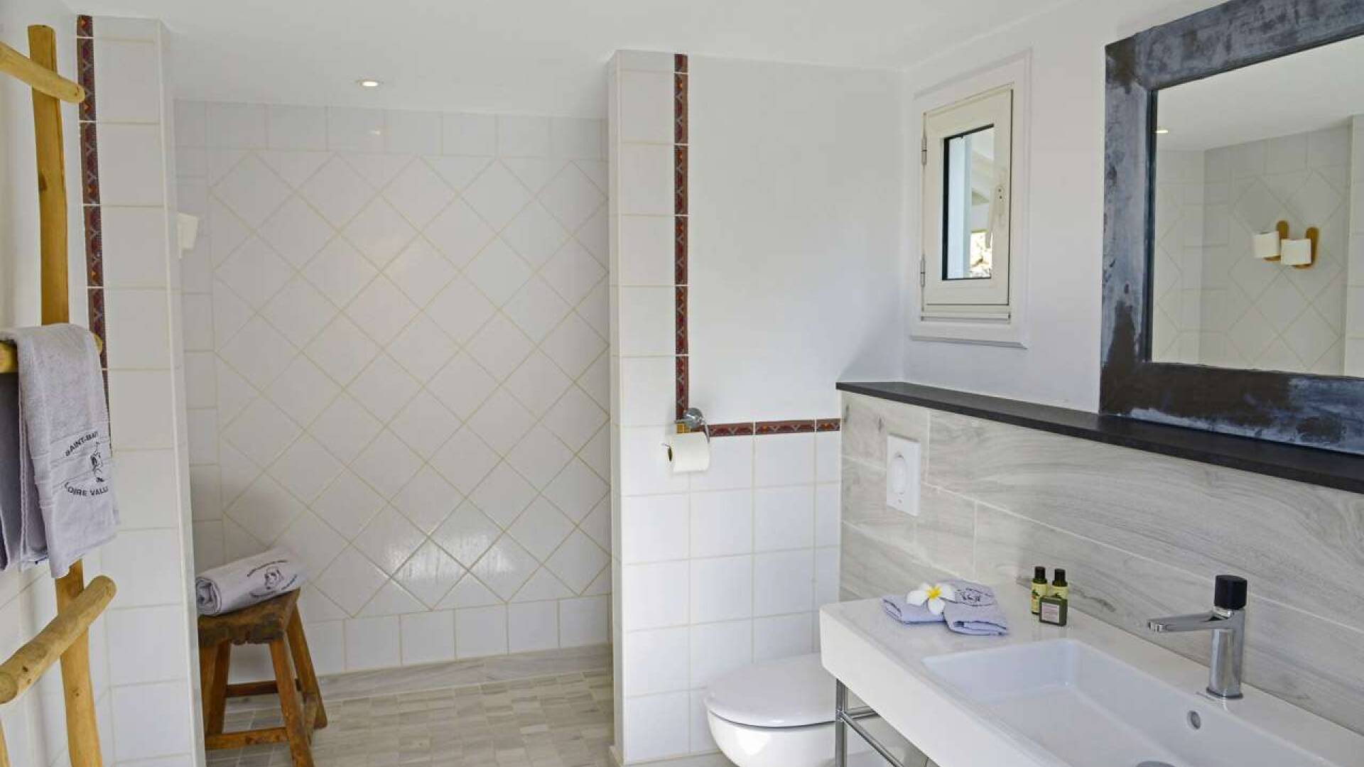 Bathroom at WV LAR, Petit Cul de Sac, St. Barthelemy