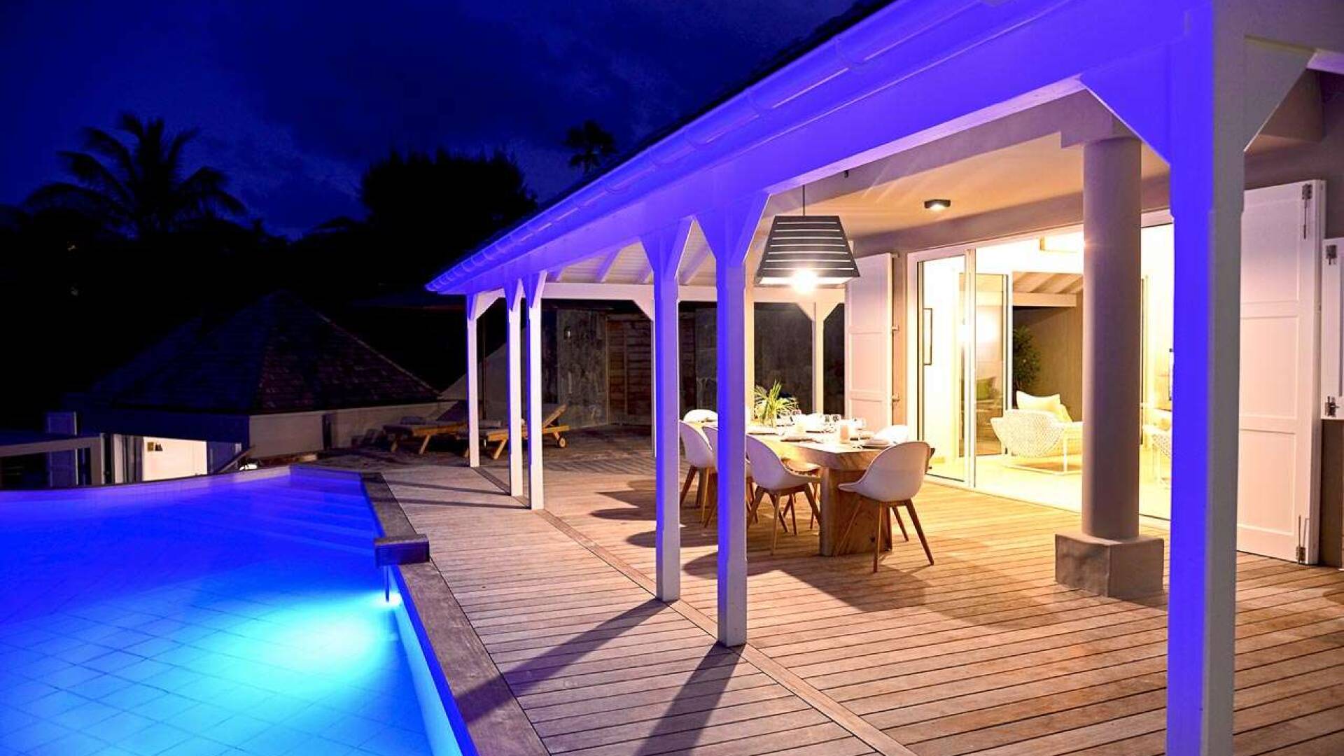 Villa Pool at WV LAR, Petit Cul de Sac, St. Barthelemy