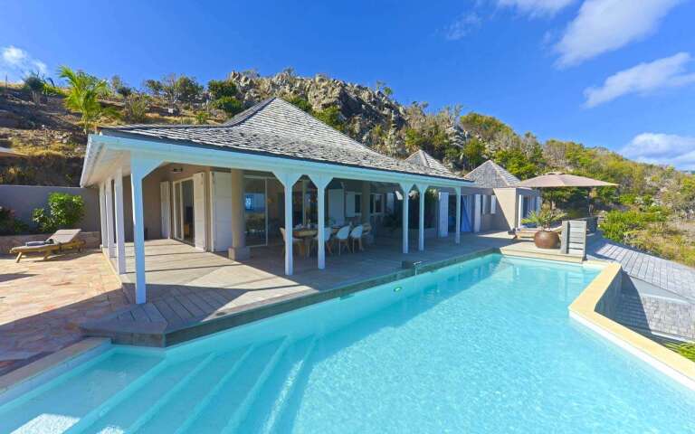 Villa Pool at WV LAR, Petit Cul de Sac, St. Barthelemy