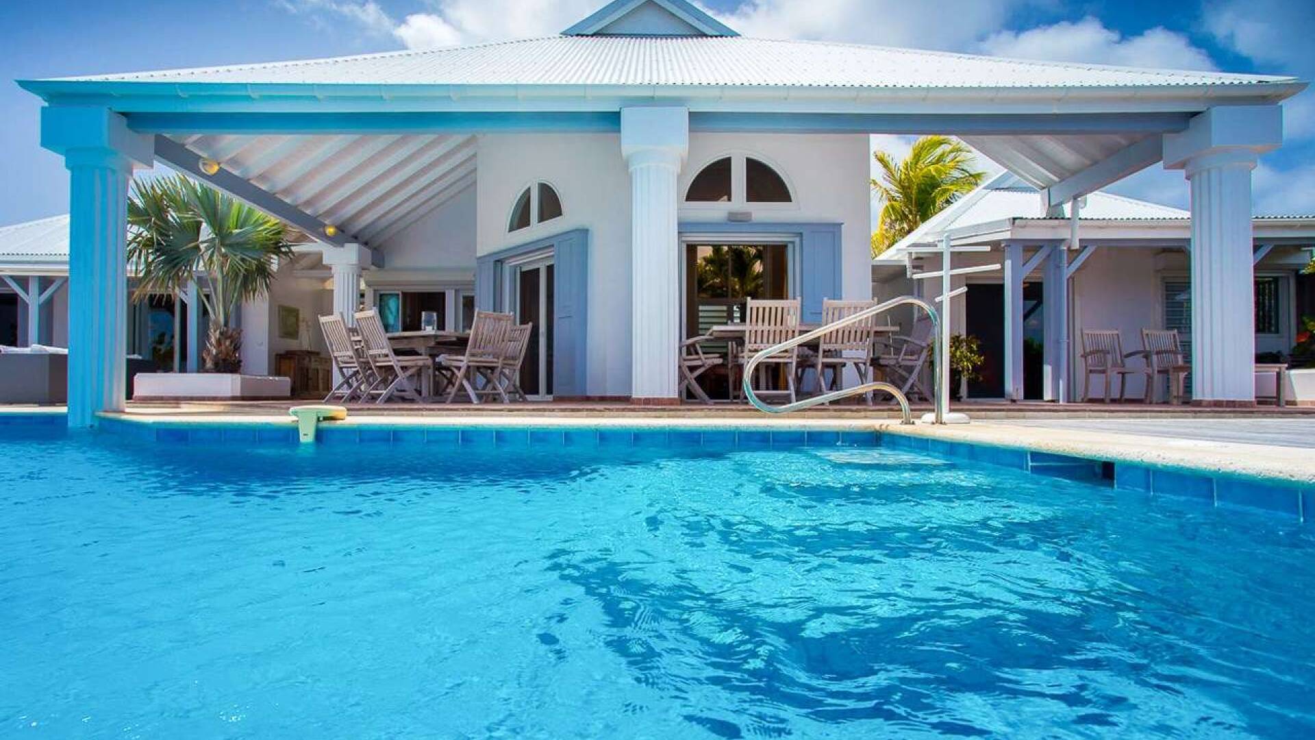 Villa Pool at WV FRE, Pointe Milou, St. Barthelemy