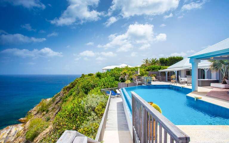 Exterior of WV FRE, Pointe Milou, St. Barthelemy
