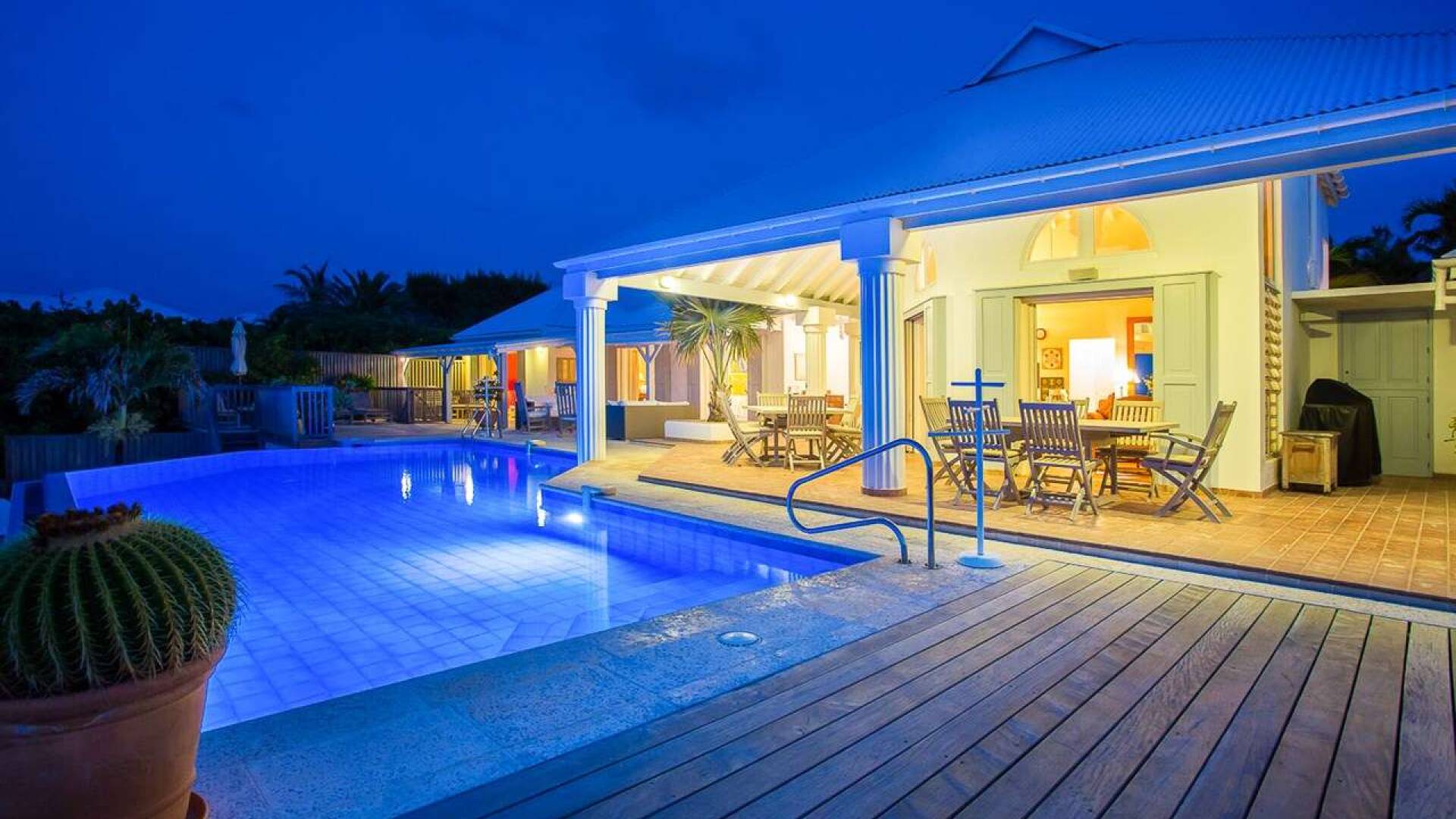 Villa Pool at WV FRE, Pointe Milou, St. Barthelemy