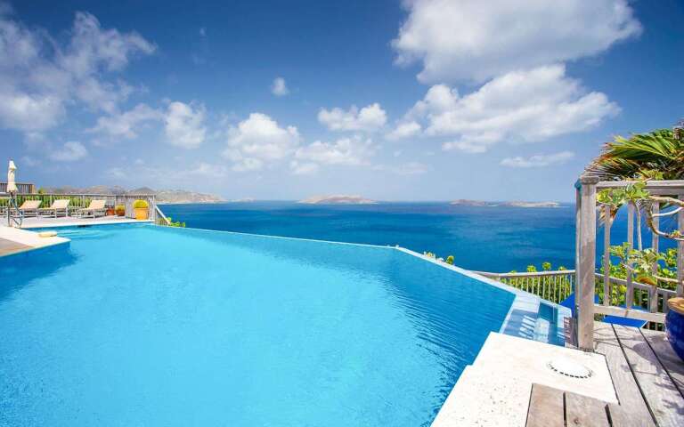 Villa Pool at WV FRE, Pointe Milou, St. Barthelemy