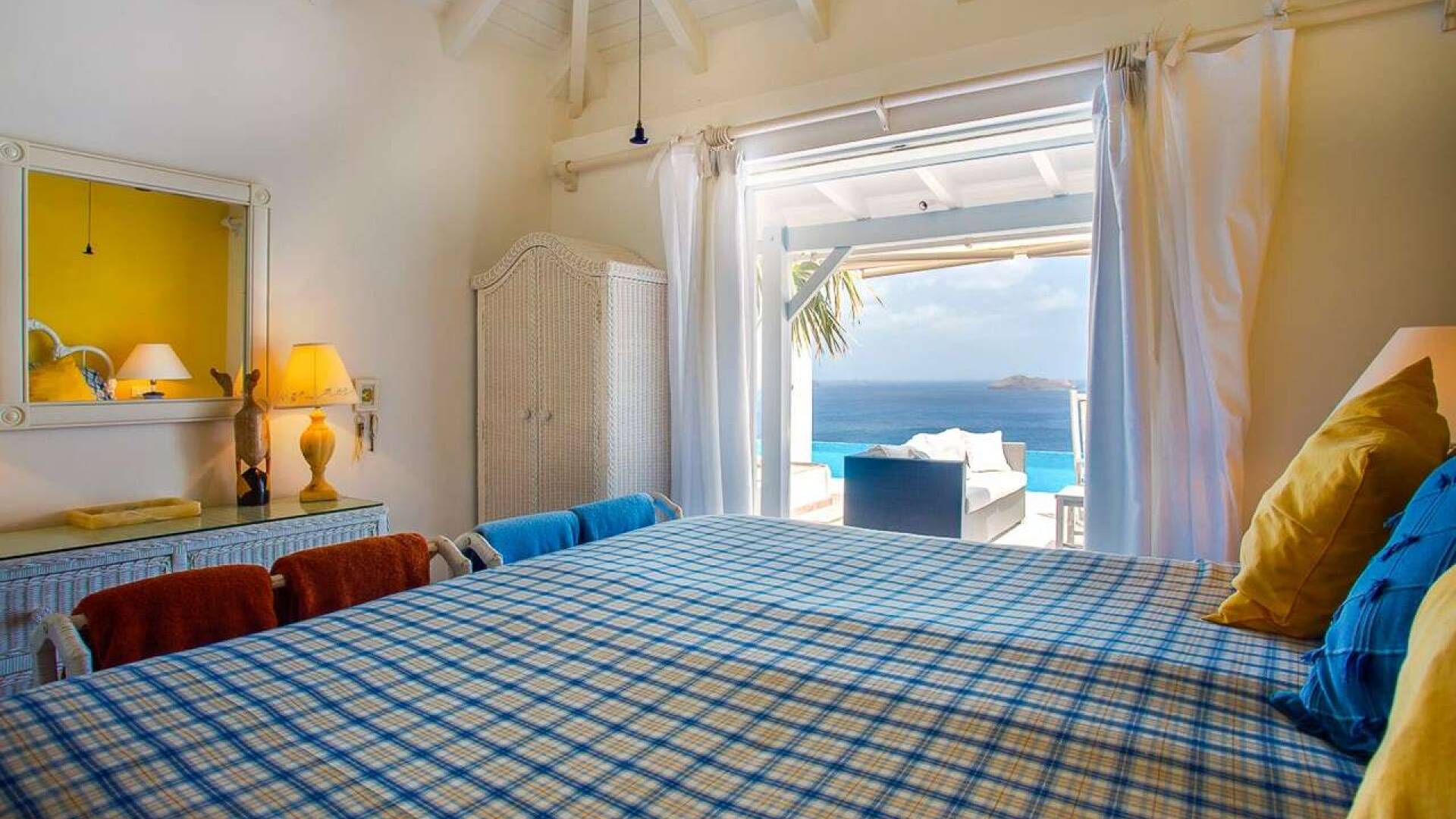 Bedroom at WV FRE, Pointe Milou, St. Barthelemy