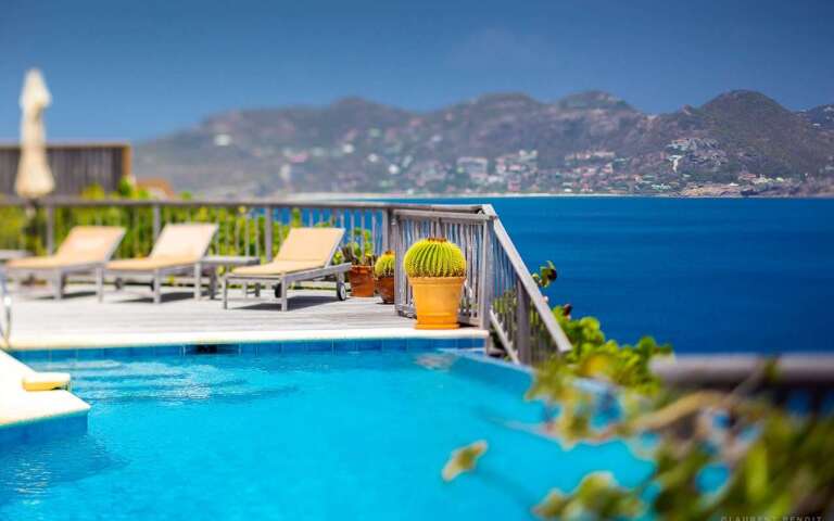 Villa Pool at WV FRE, Pointe Milou, St. Barthelemy