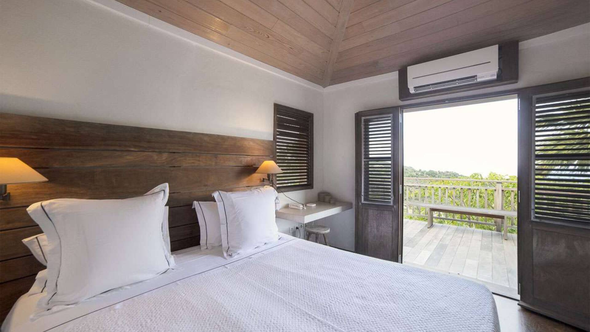 bedroom at WV BIB, Vitet, St. Barthelemy