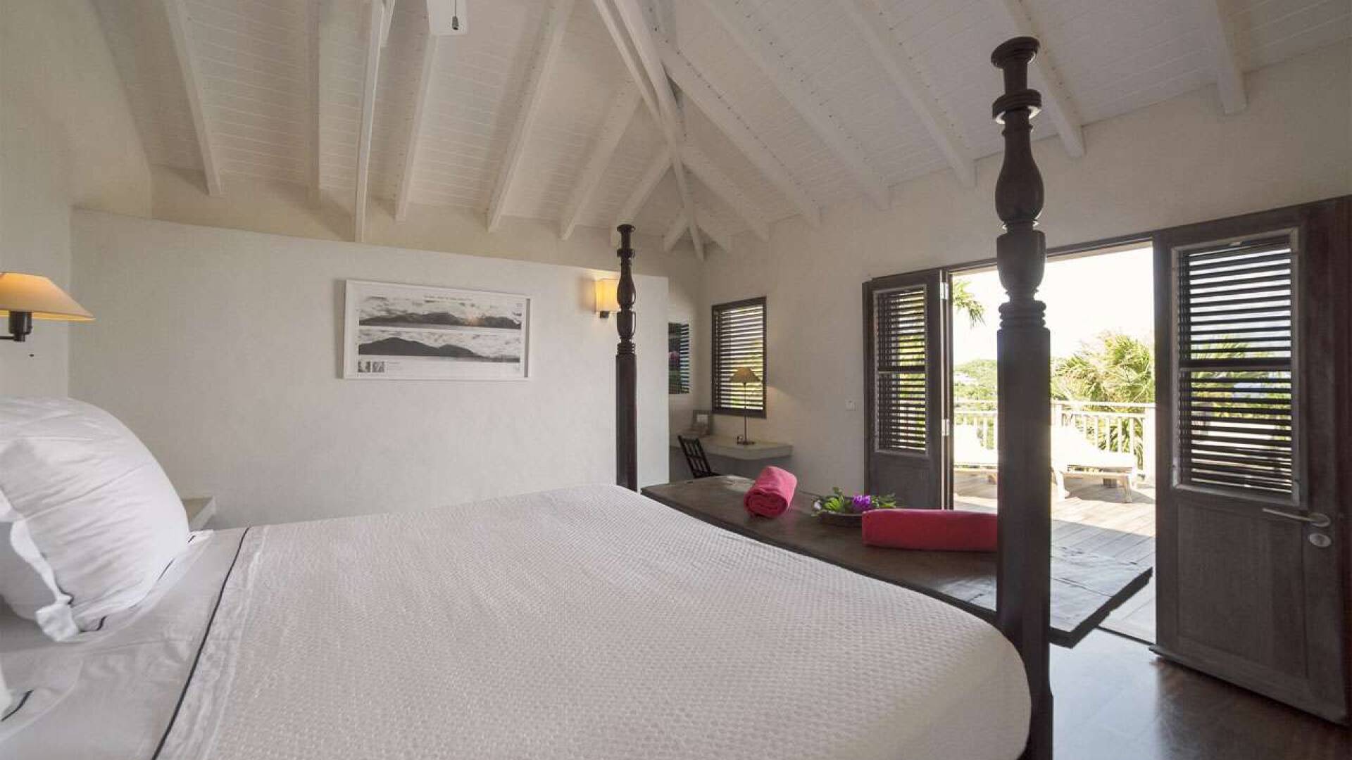 bedroom at WV BIB, Vitet, St. Barthelemy