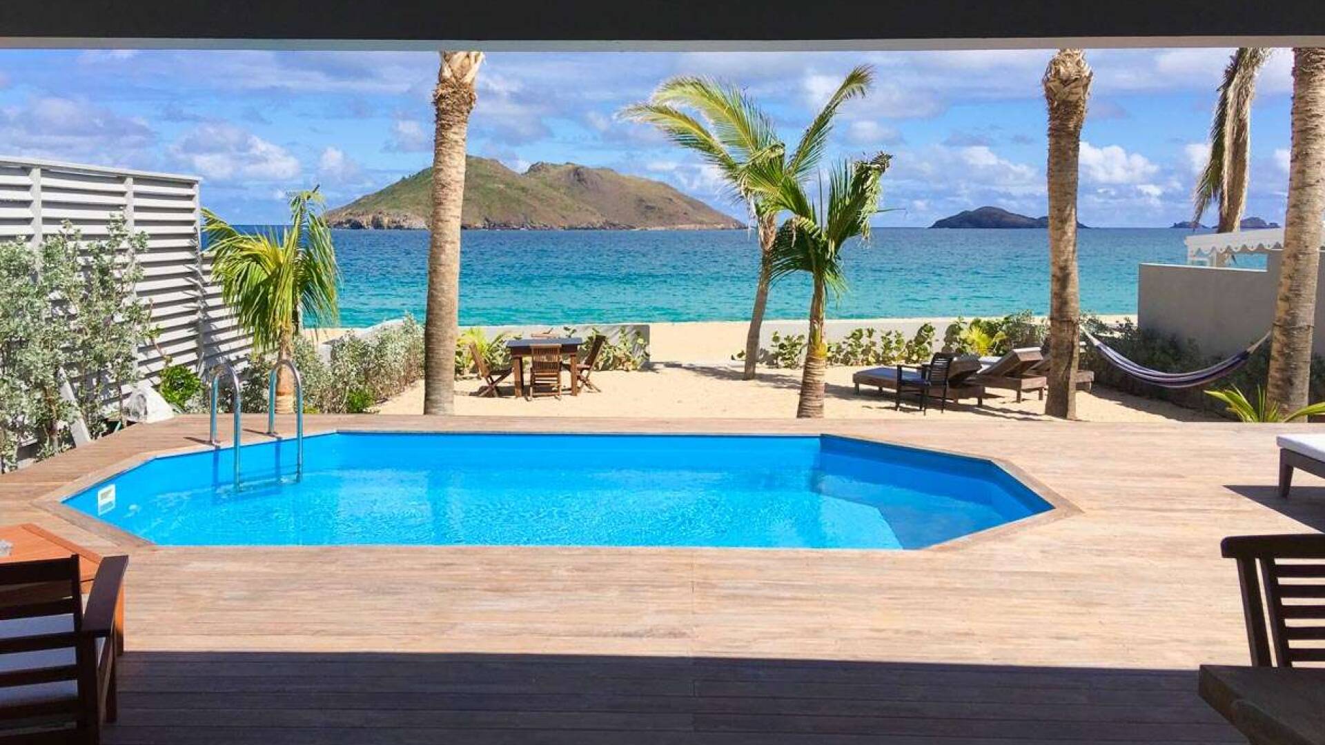 Villa Pool at WV VMG, Flamands Beach, St. Barthelemy