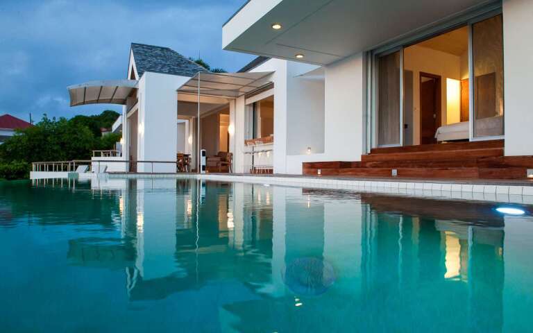 Villa Pool at WV LAM, Gustavia, St. Barthelemy