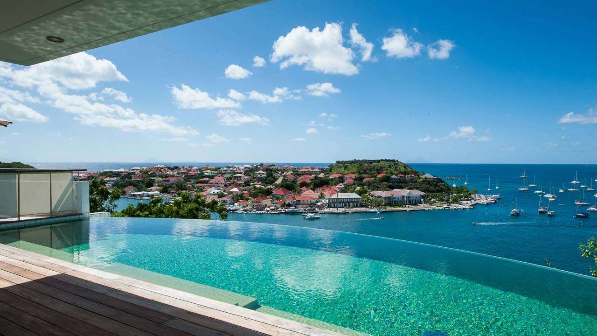 Villa Pool at WV LAM, Gustavia, St. Barthelemy