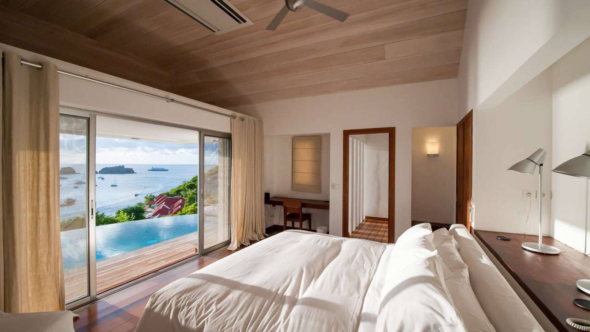 Bedroom at WV LAM, Gustavia, St. Barthelemy