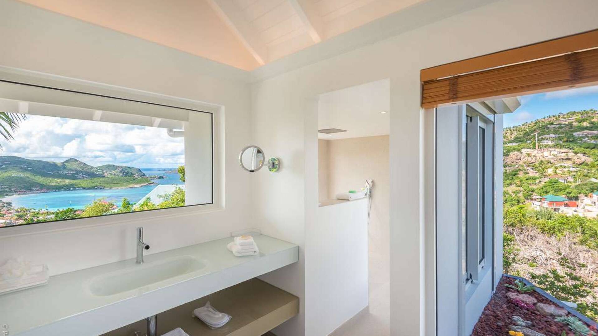 Bathroom at WV LLA, St. Jean, St. Barthelemy