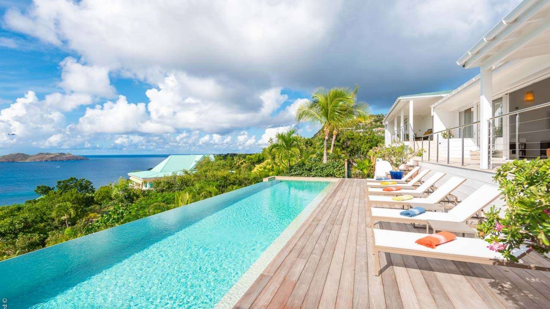 Villa Pool at WV LLA, St. Jean, St. Barthelemy