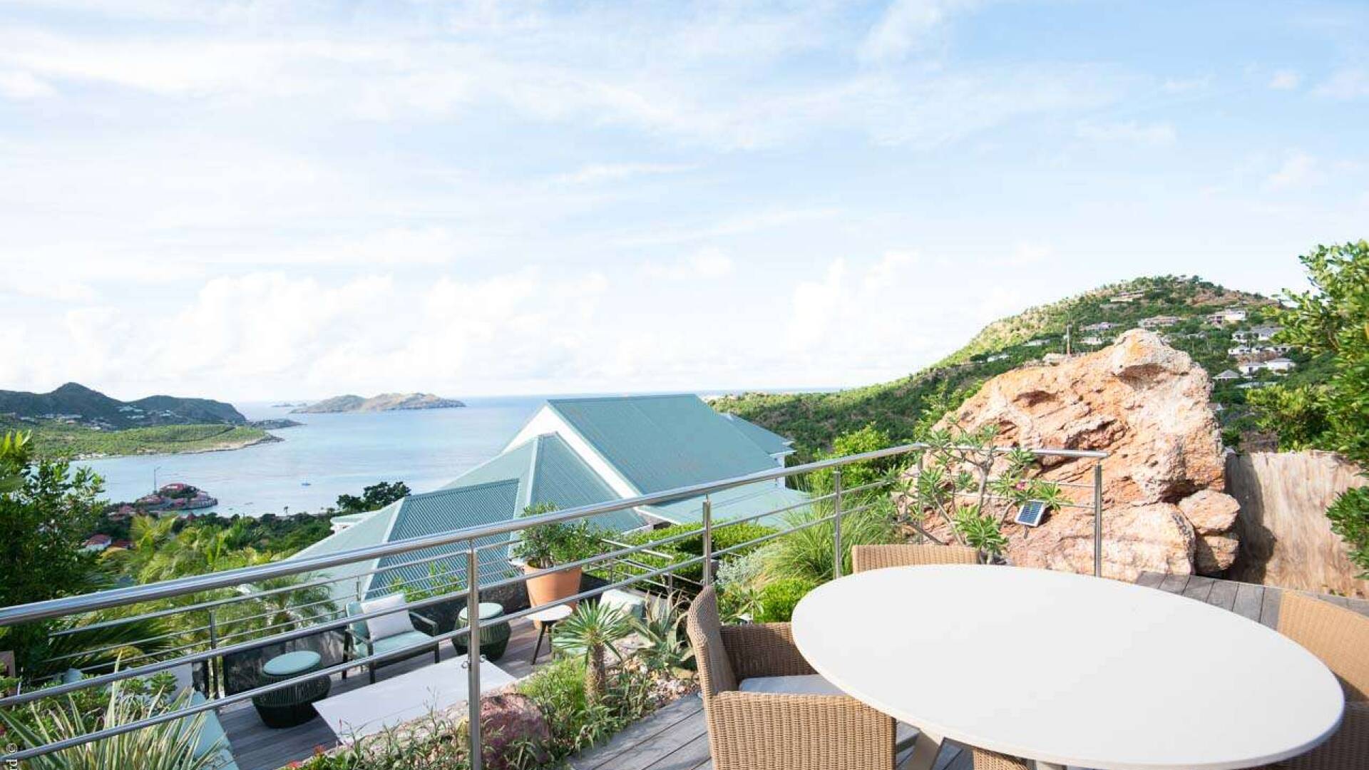 Deck at WV LLA, St. Jean, St. Barthelemy