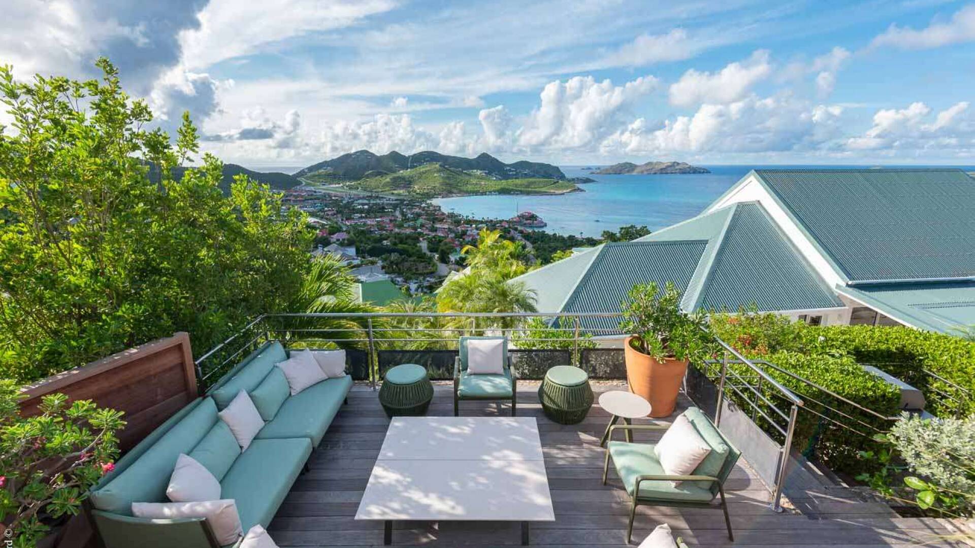 Deck at WV LLA, St. Jean, St. Barthelemy