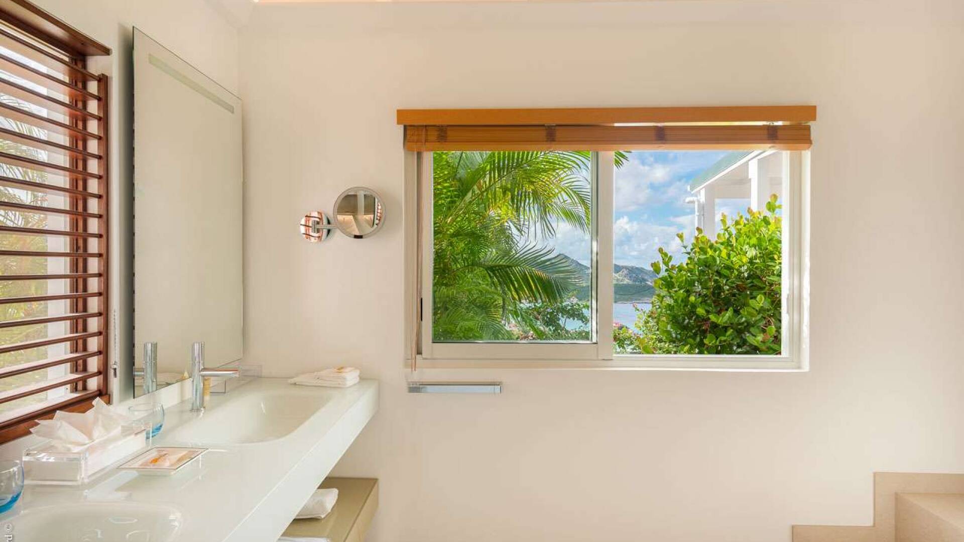 Bathroom at WV LLA, St. Jean, St. Barthelemy