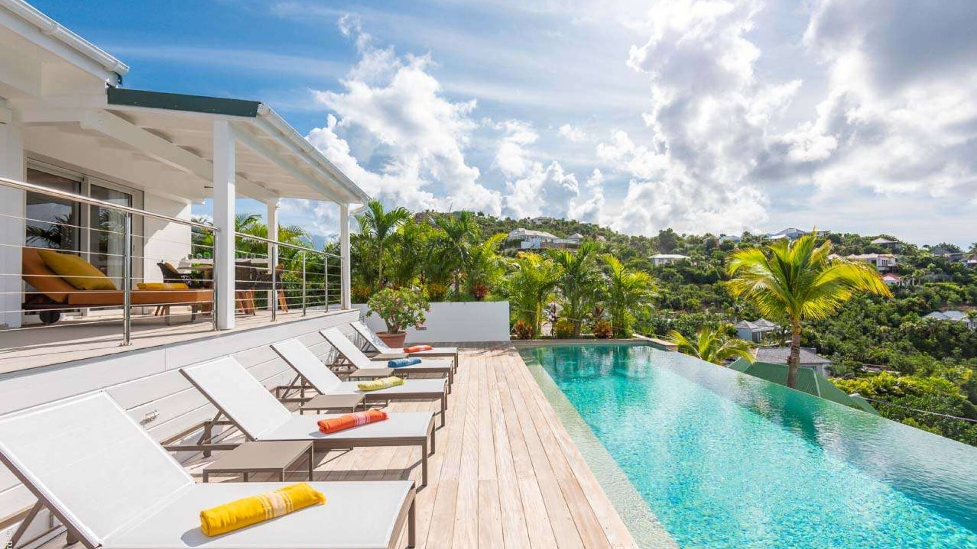 Villa Pool at WV LLA, St. Jean, St. Barthelemy