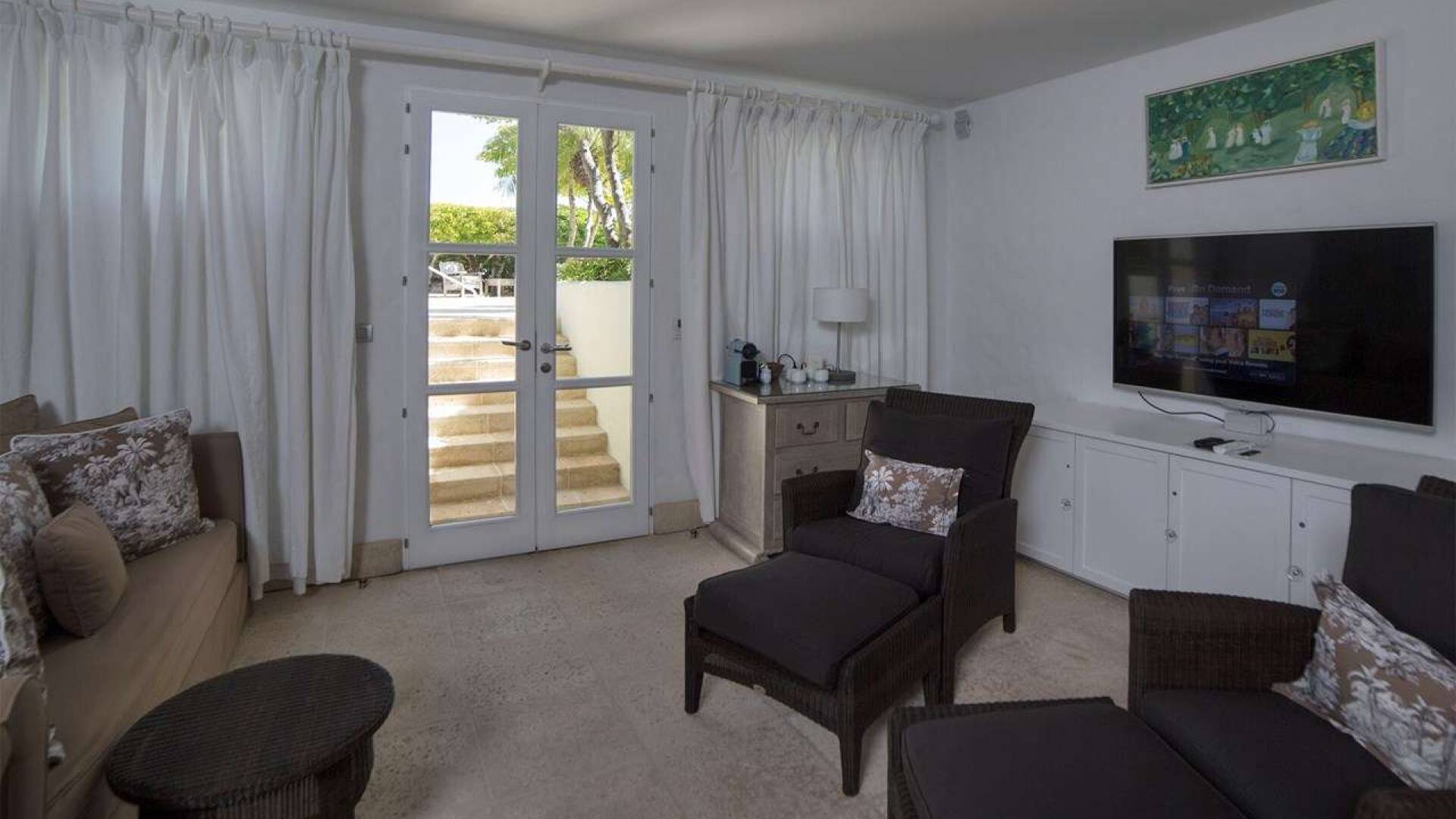 Living Room at WV JAY, Mont Jean, St. Barthelemy