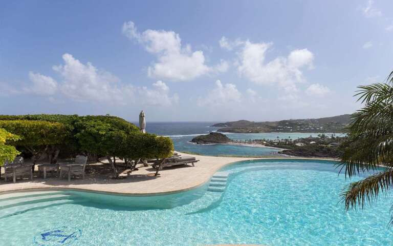 Villa Pool at WV JAY, Mont Jean, St. Barthelemy