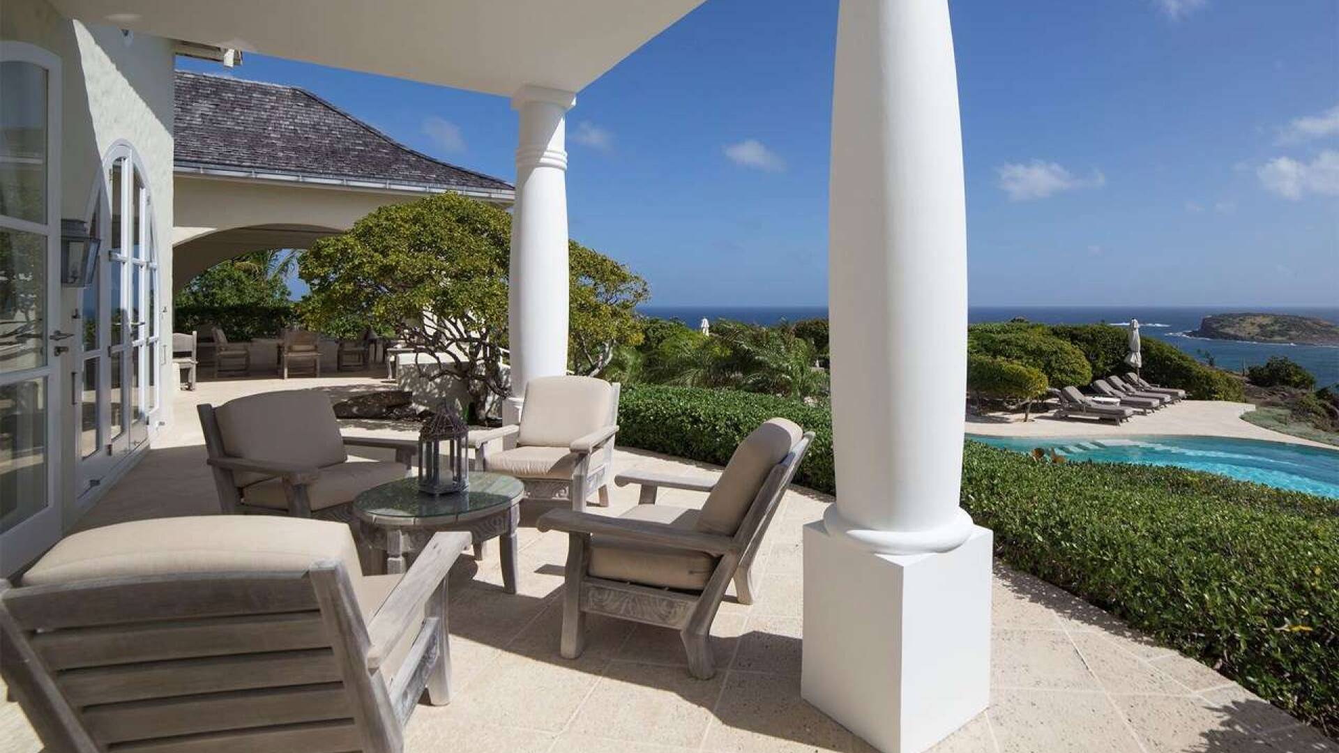 Veranda at WV JAY, Mont Jean, St. Barthelemy