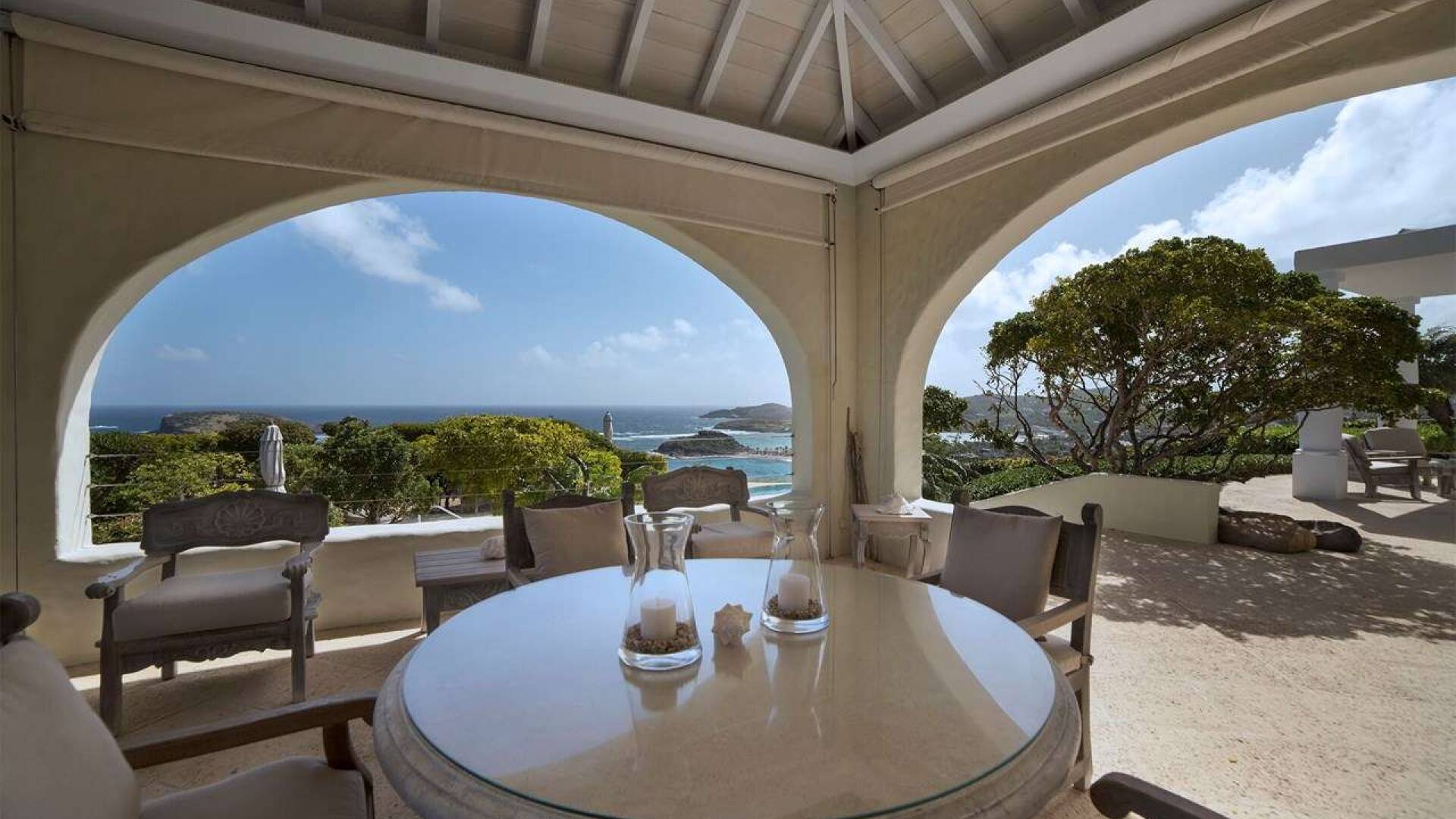 Veranda at WV JAY, Mont Jean, St. Barthelemy