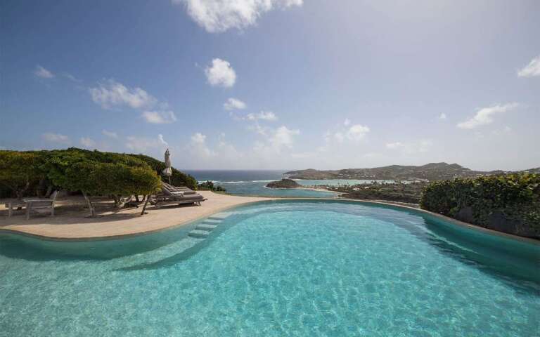 Villa Pool at WV JAY, Mont Jean, St. Barthelemy