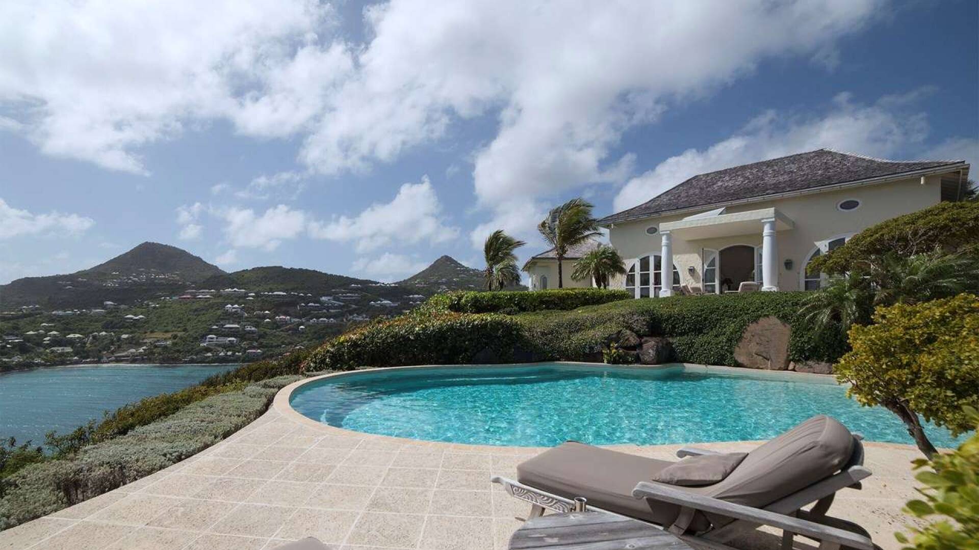 Villa Pool at WV JAY, Mont Jean, St. Barthelemy