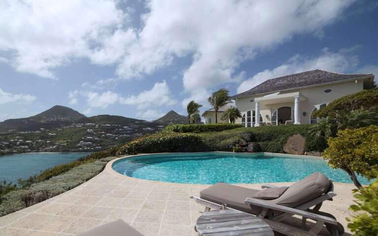 Villa Pool at WV JAY, Mont Jean, St. Barthelemy