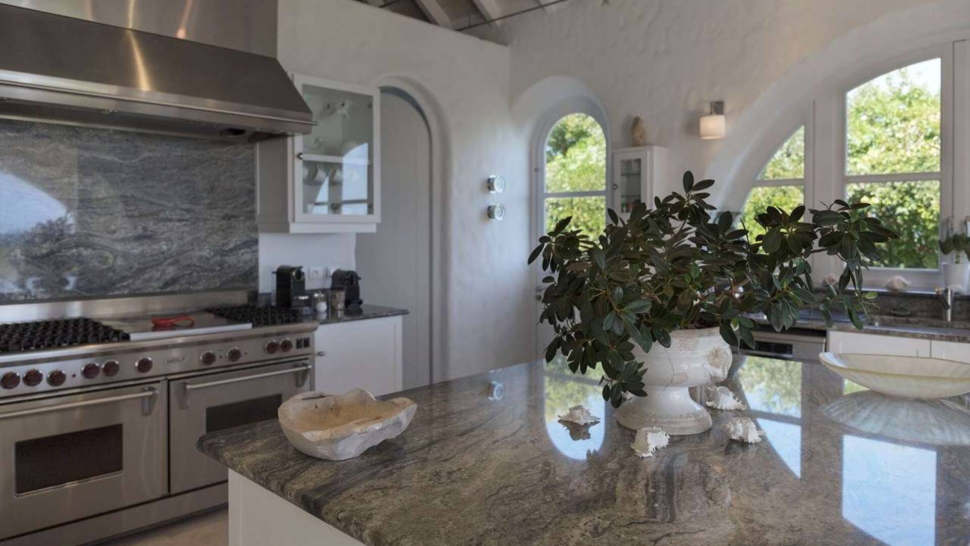 Kitchen at WV JAY, Mont Jean, St. Barthelemy