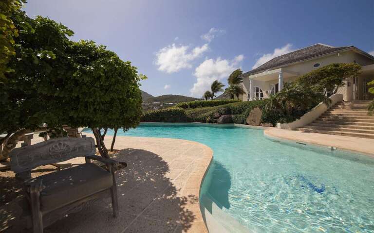 Villa Pool at WV JAY, Mont Jean, St. Barthelemy