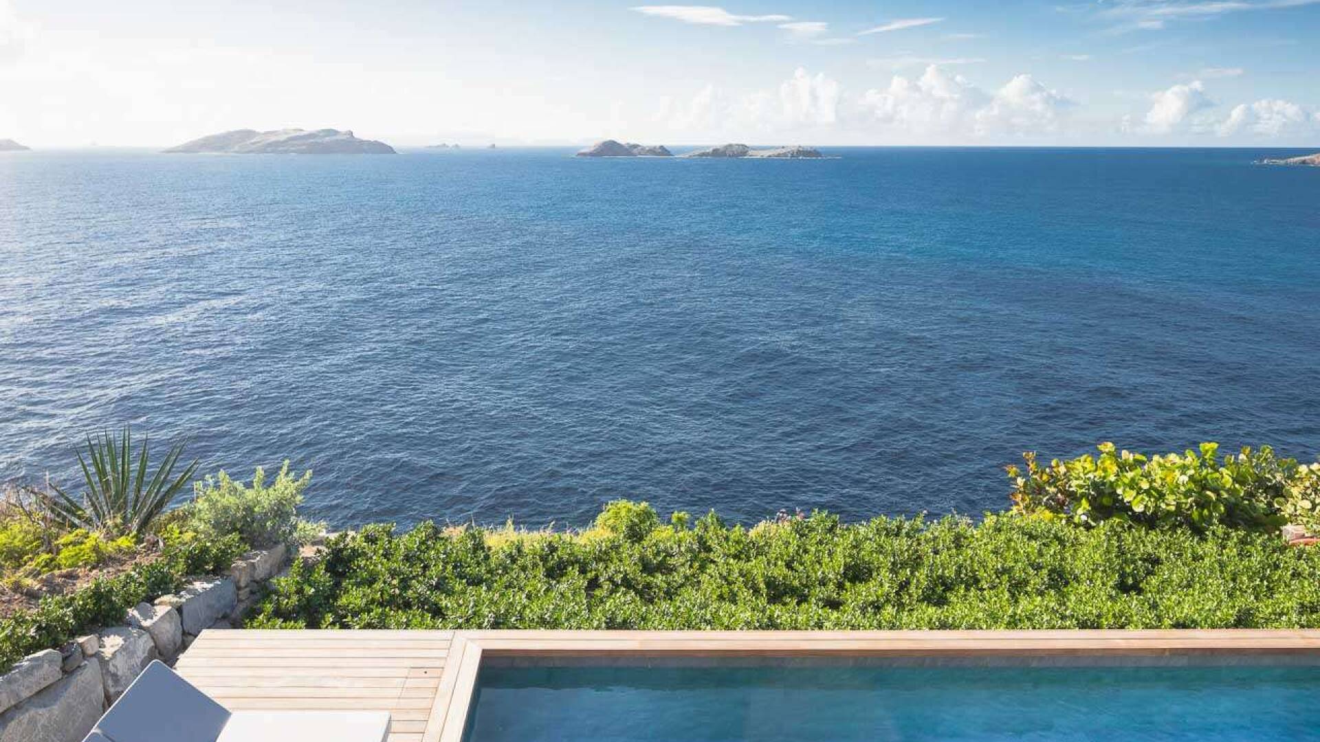 The view from WV CEO, Pointe Milou, St. Barthelemy