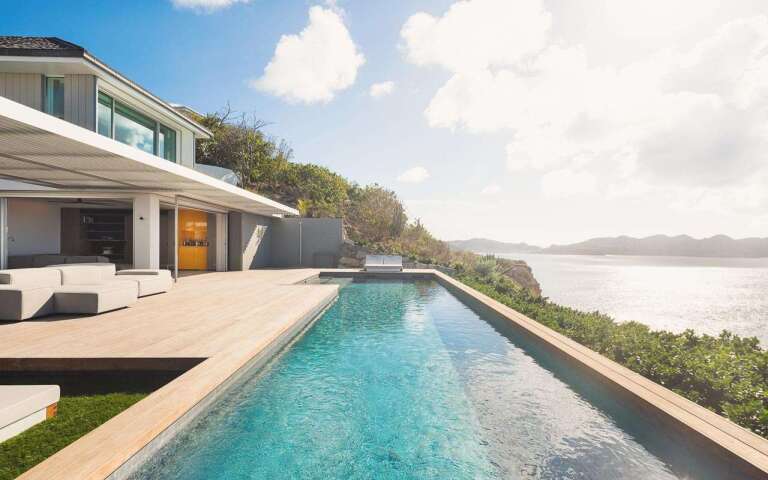Villa Pool at WV CEO, Pointe Milou, St. Barthelemy
