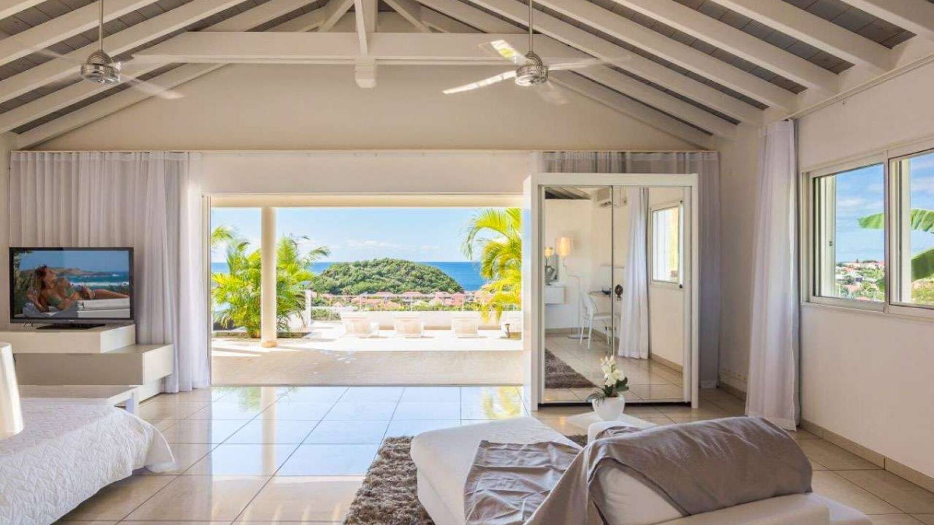 Bedroom at WV PRE, Gustavia, St. Barthelemy