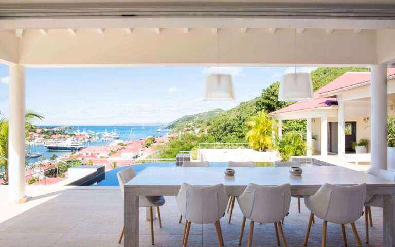 Deck at WV PRE, Gustavia, St. Barthelemy