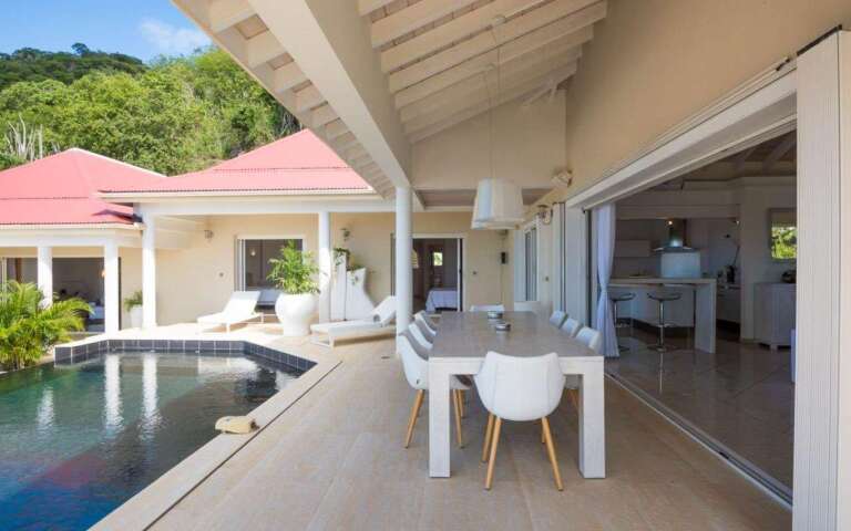 Deck at WV PRE, Gustavia, St. Barthelemy