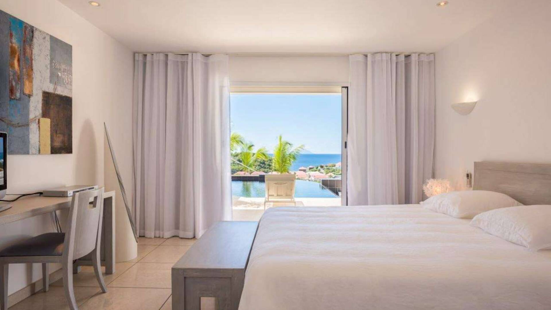 Bedroom at WV PRE, Gustavia, St. Barthelemy