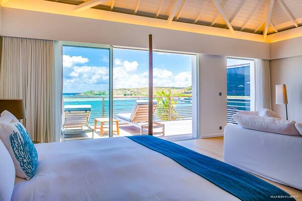 Bedroom at WV BLE, Grand Cul de Sac, St. Barthelemy
