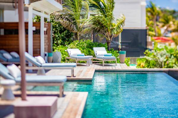 Jacuzzi at WV BLE, Grand Cul de Sac, St. Barthelemy