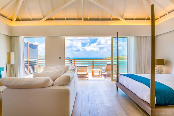 Bedroom at WV BLE, Grand Cul de Sac, St. Barthelemy