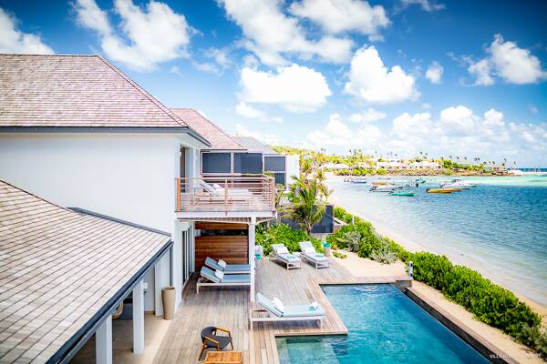 The view from WV BLE, Grand Cul de Sac, St. Barthelemy