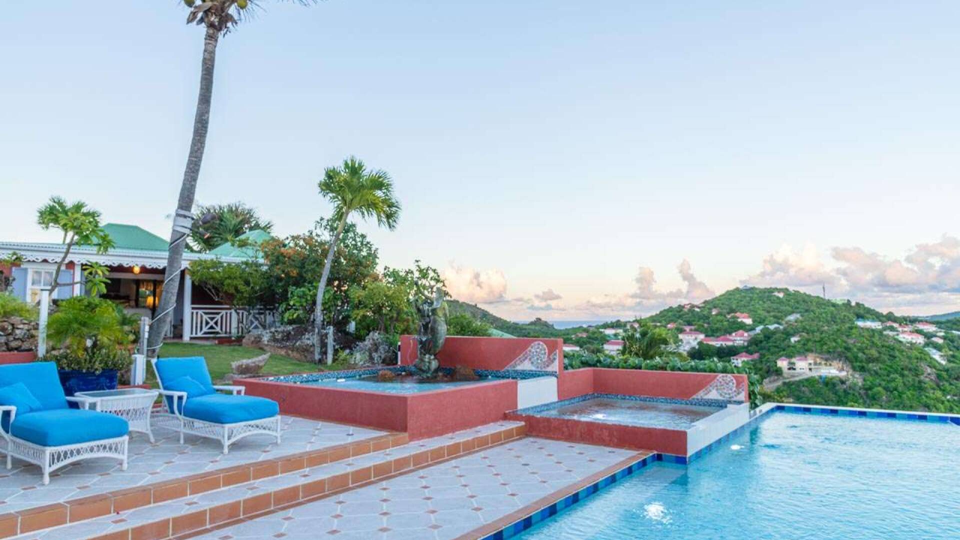 Villa Pool at WV MGO, Colombier, St. Barthelemy