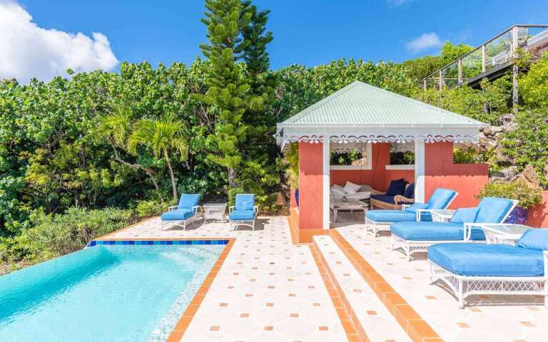 Villa Pool at WV MGO, Colombier, St. Barthelemy