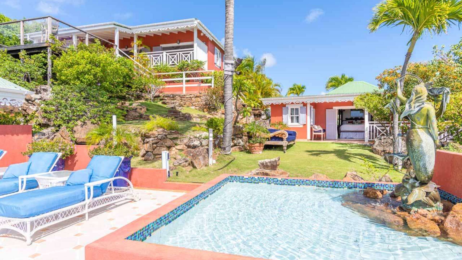 Villa Pool at WV MGO, Colombier, St. Barthelemy